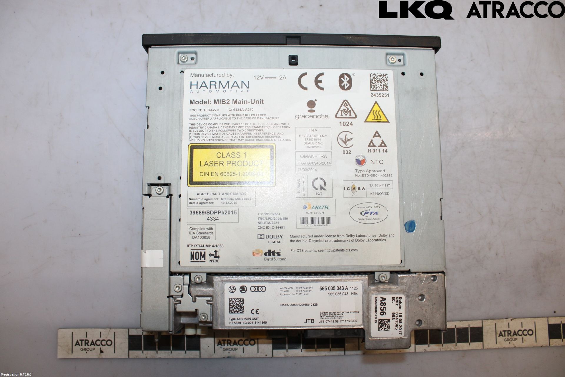 Skoda SUPERB 09-15 Cd Radio - Multimediapanel