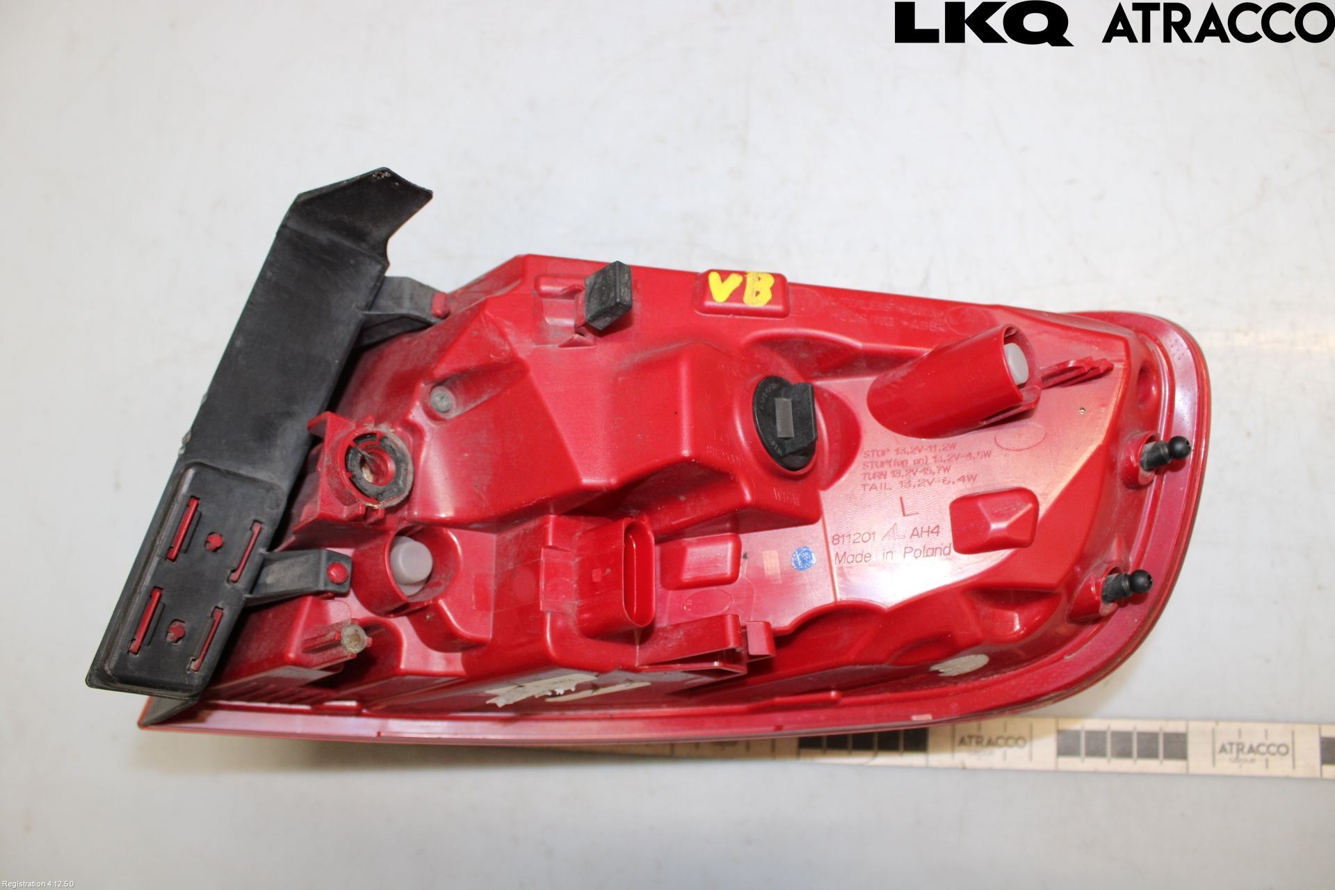 Audi A4 ALLROAD 09-16 Bakljus Vänster