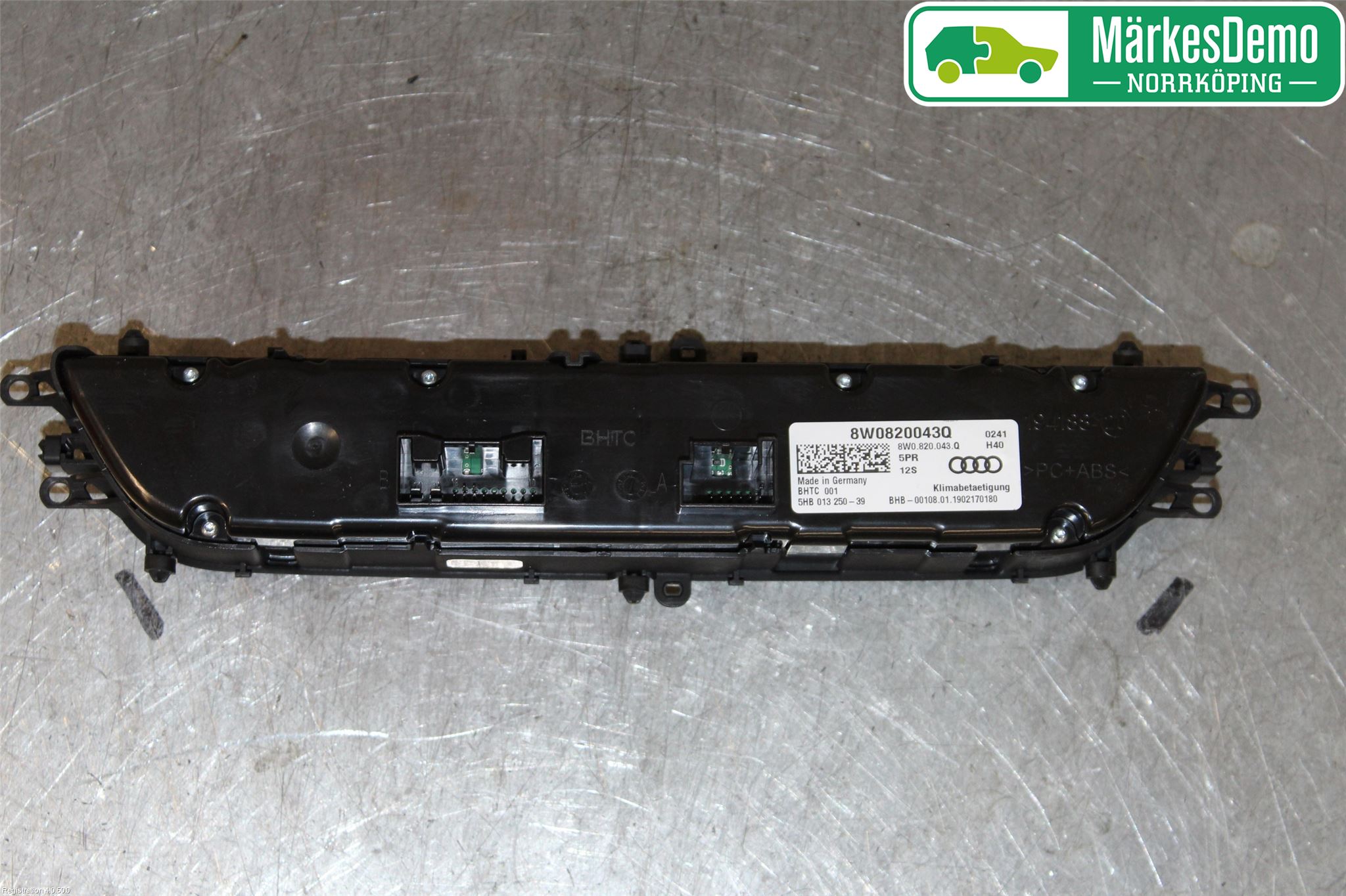 Audi A4/S4 B9 16-19 Värmereglage