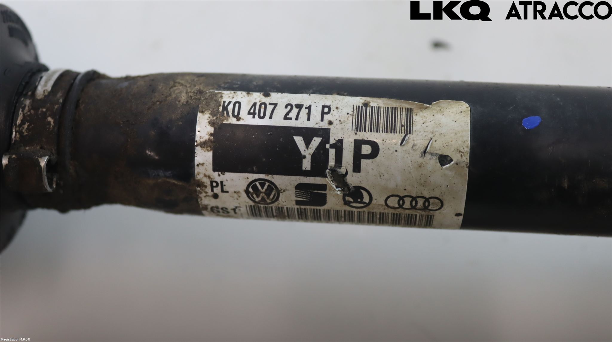 Audi A4 ALLROAD 09-16 Drivaxel Fram Höger