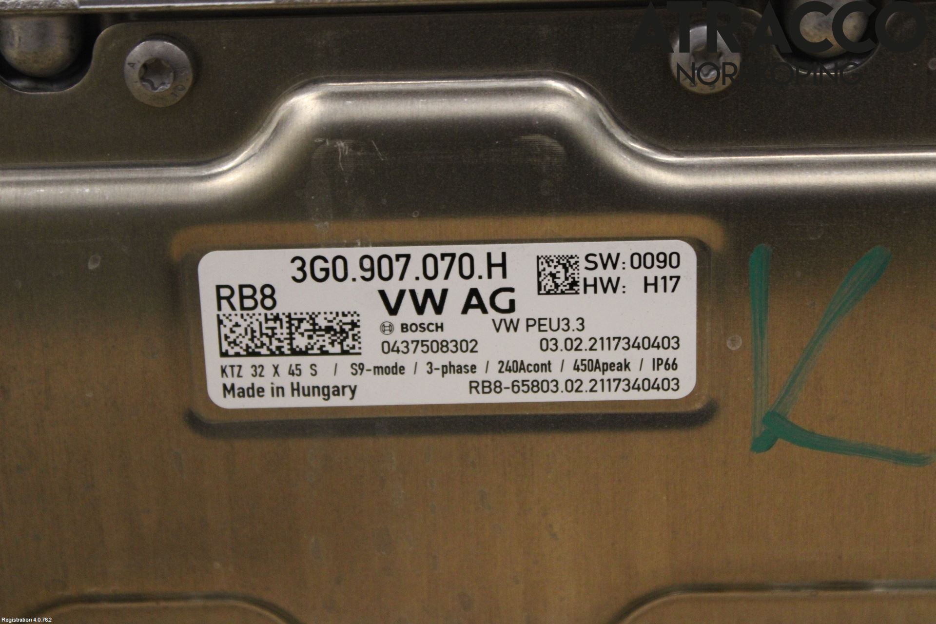 Volkswagen VW ARTEON 17- Hybridconverter