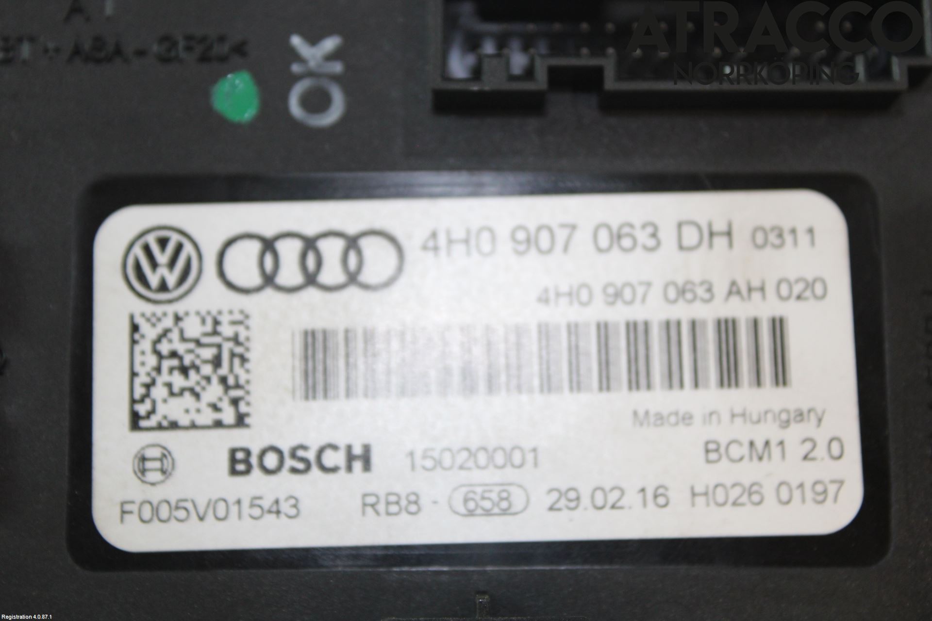 Audi A6/S6 4G 11-18 Komfort Styrdon