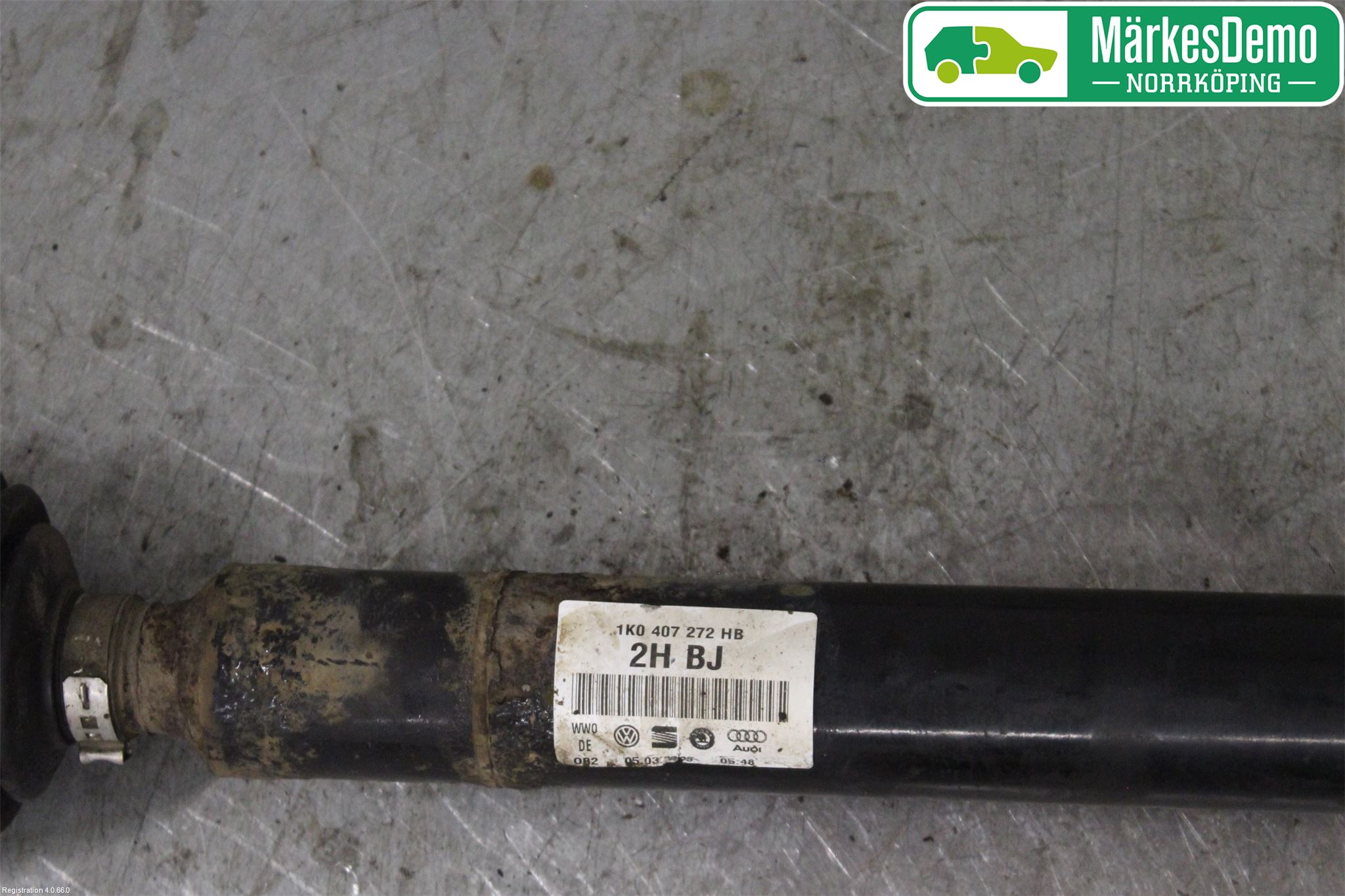 Volkswagen VW GOLF PLUS/CROSS GOLF 04-14 Drivaxel Fram Höger