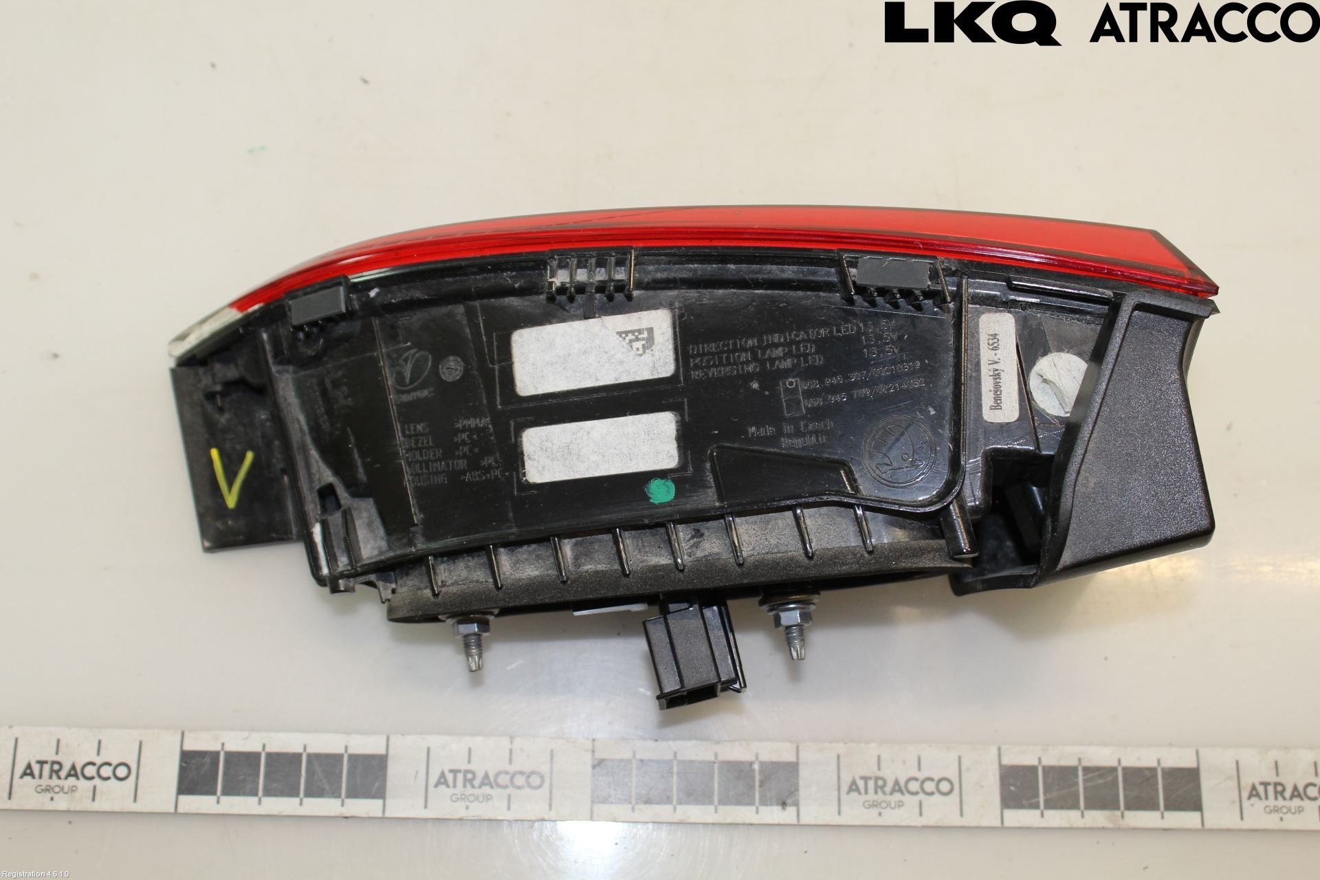 Skoda KAMIQ 20- Bakljus Lucka Vä