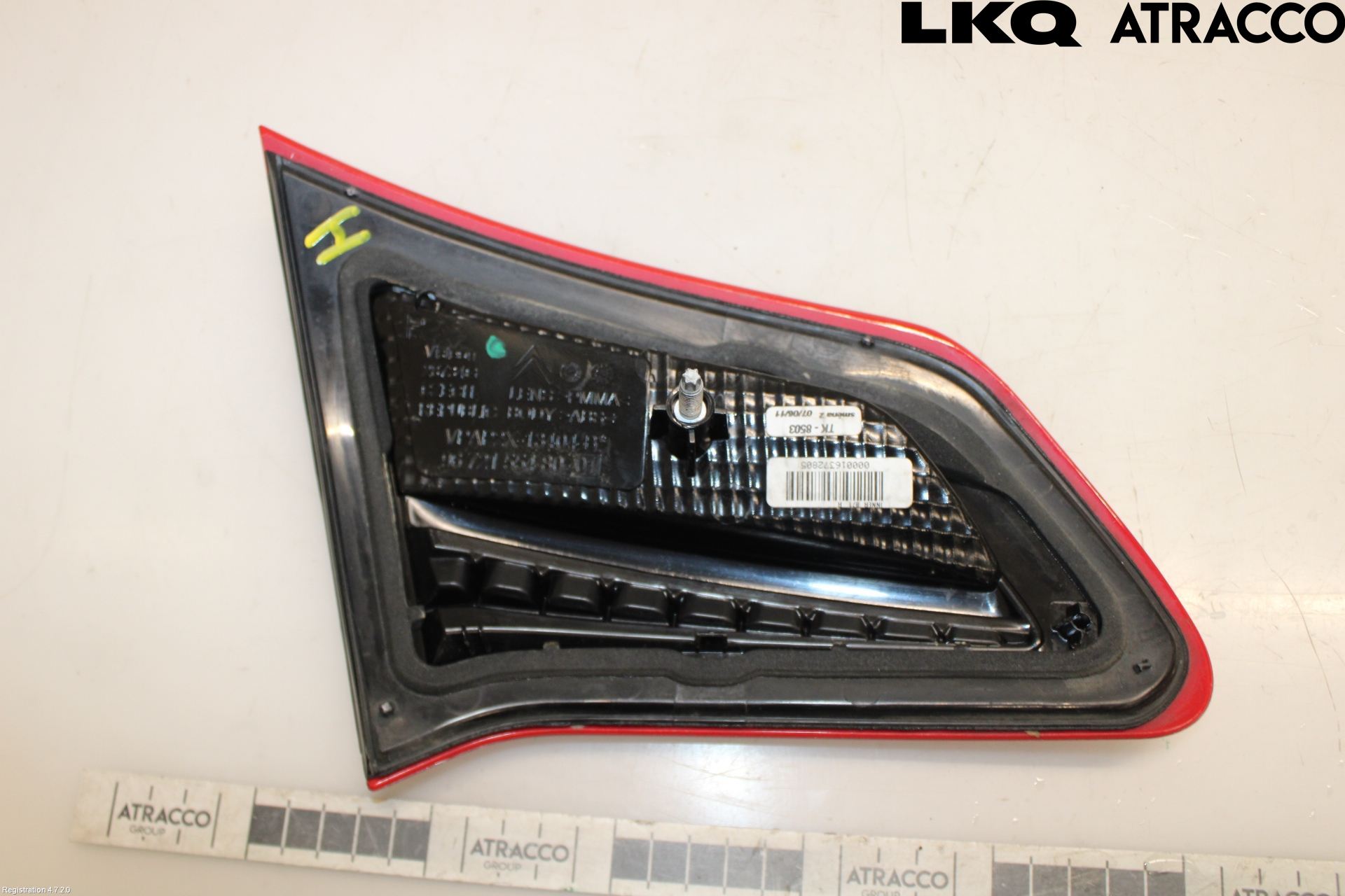 Citroen C4 II 11-18 Bakljus Lucka Hö