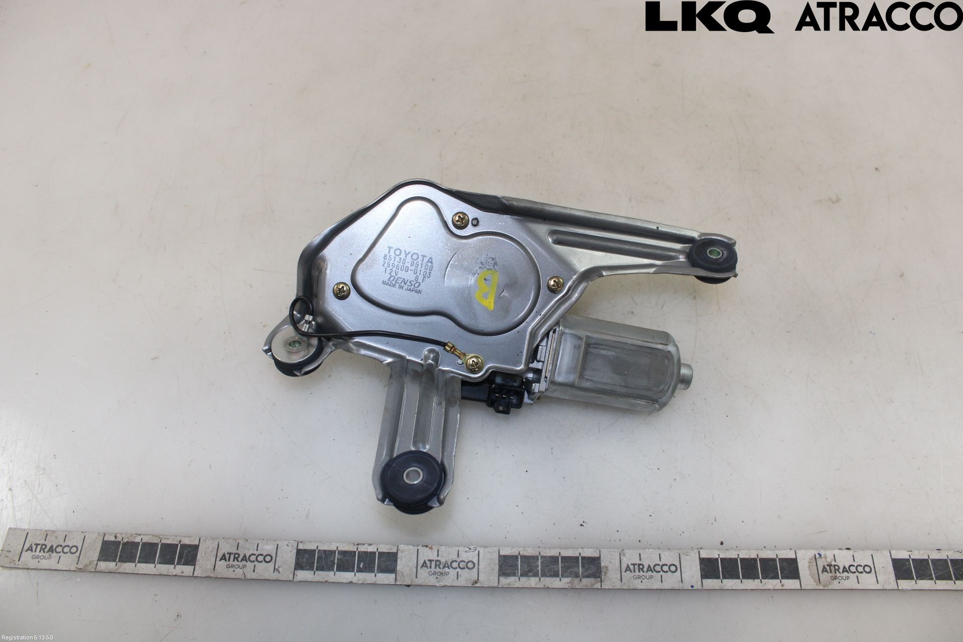 Toyota AVENSIS 03-06 Torkarmotor Baklucka