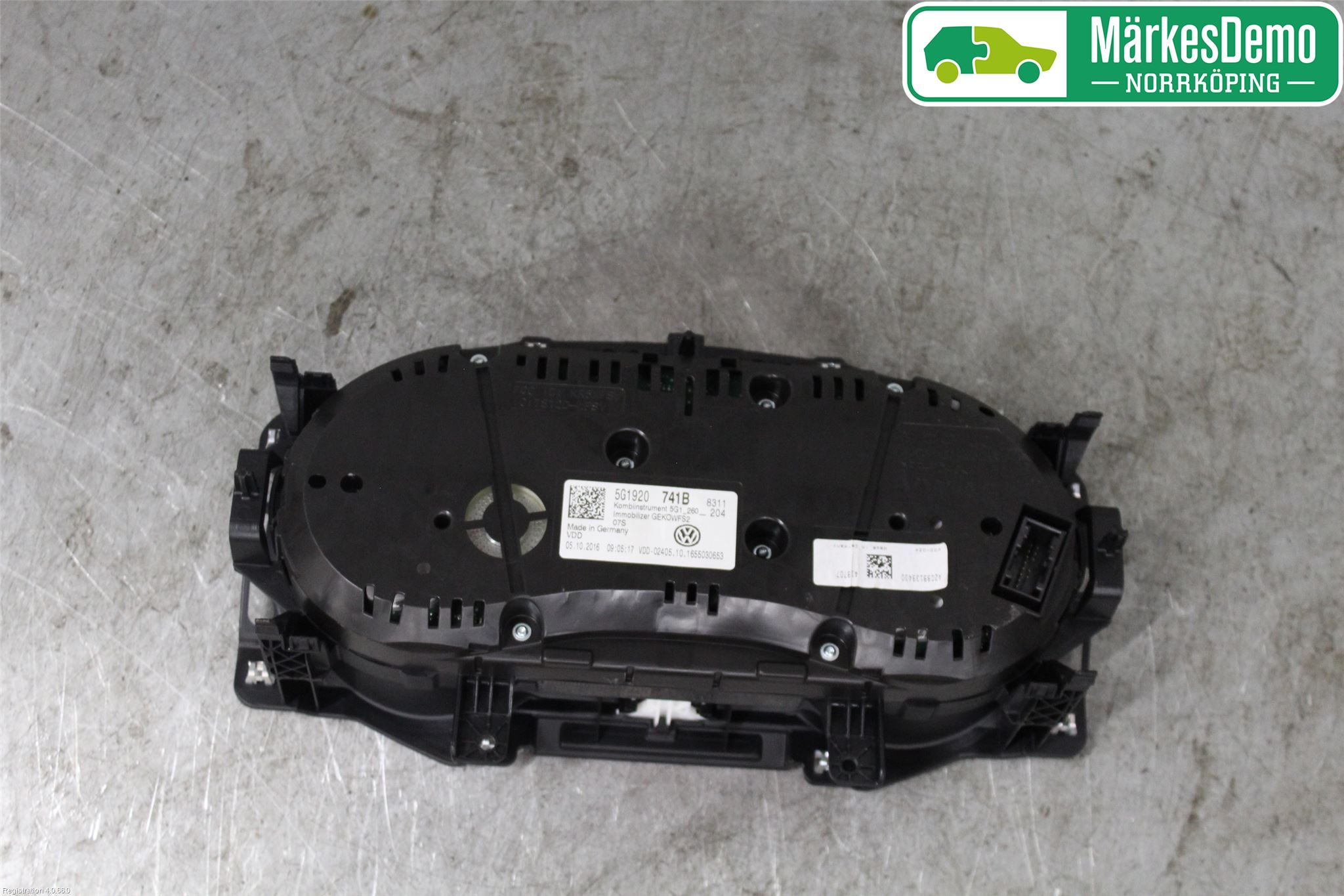 Volkswagen VW GOLF / E-GOLF VII 13-20 Instrument Komb