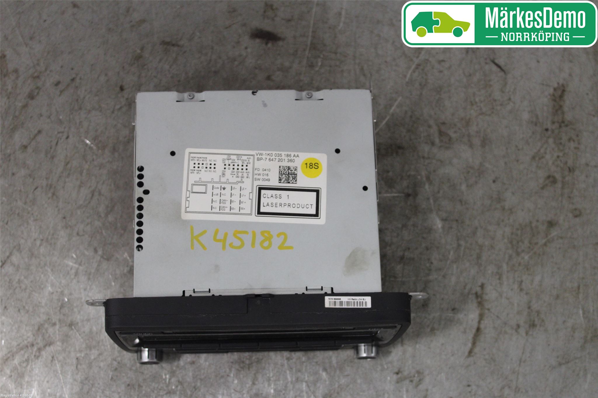Volkswagen VW PASSAT 05-11 Cd Radio - Multimediapanel