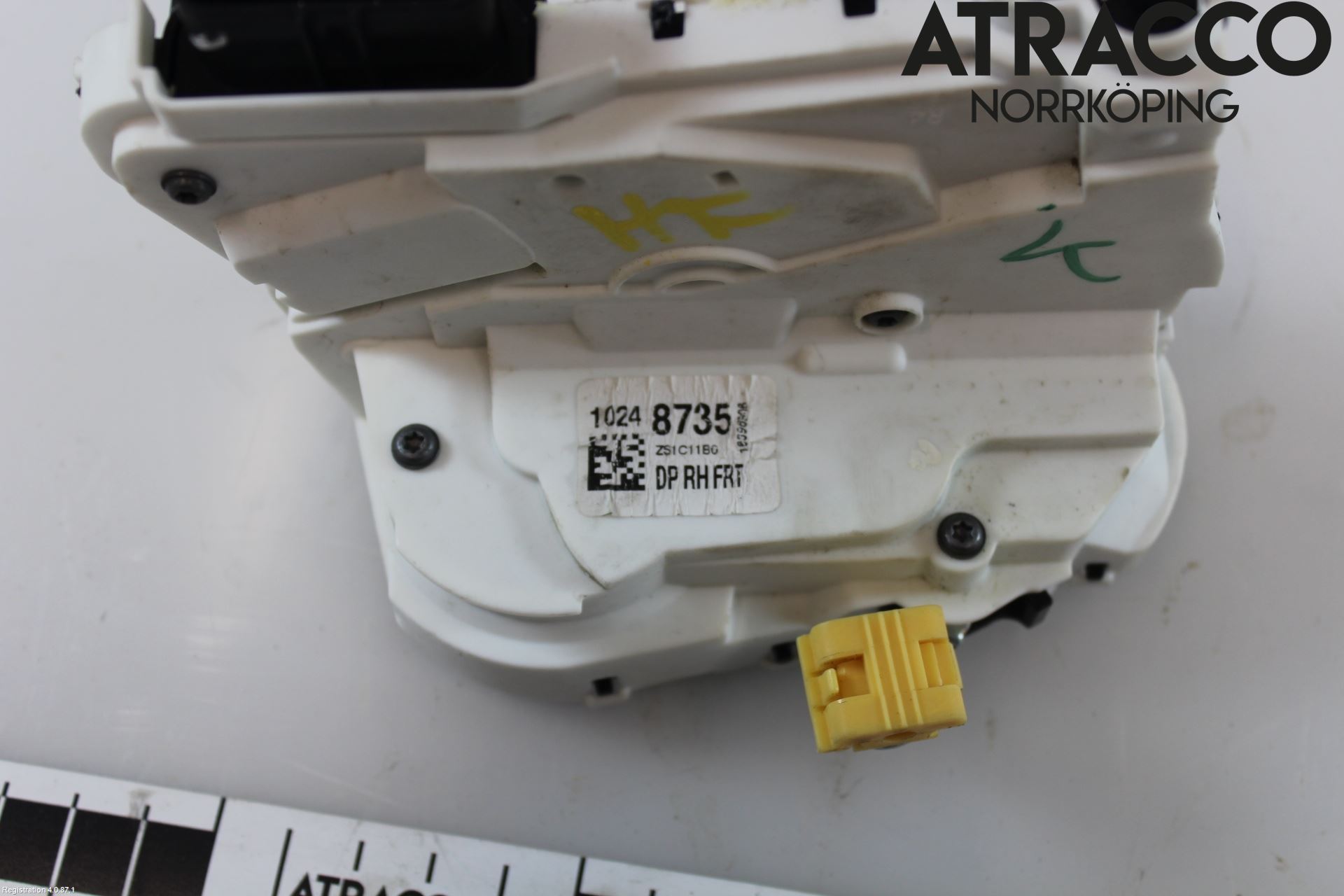 MG ZS EV 20- Låskista-Dörrlås