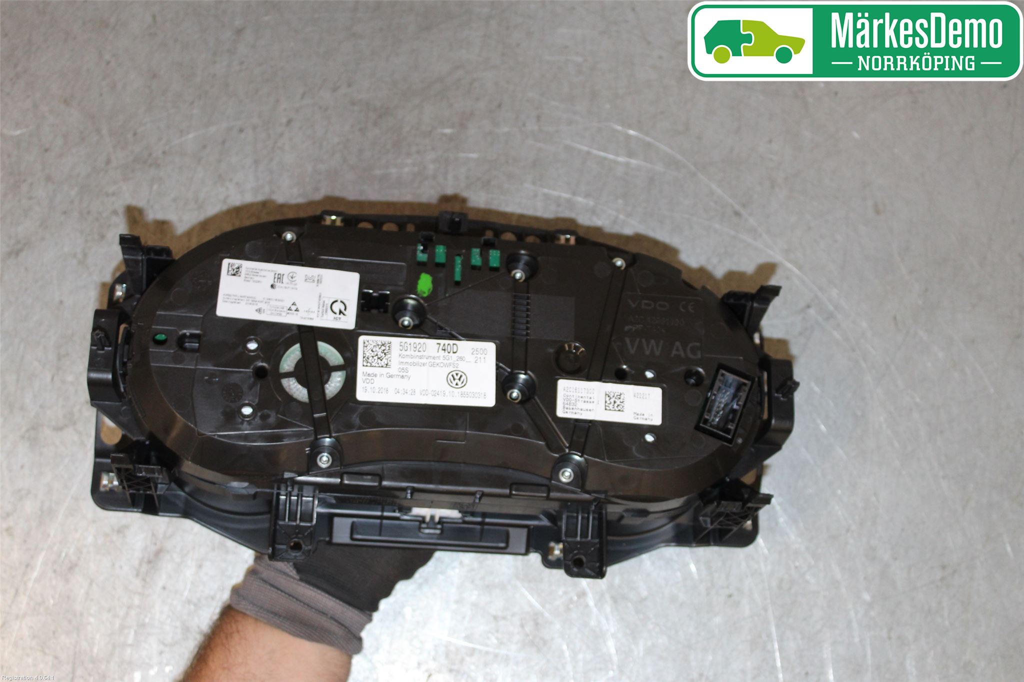 Volkswagen VW GOLF / E-GOLF VII 13-20 Instrument Komb