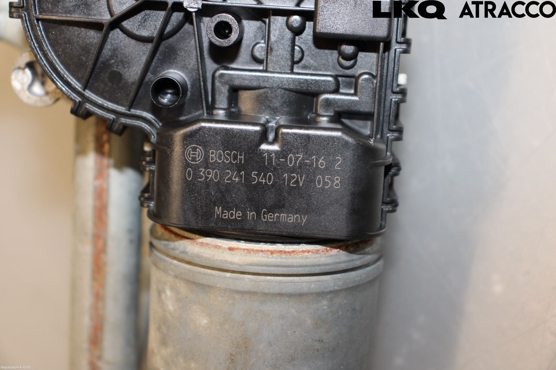 Peugeot 207 Torkarmekanism Vindruta