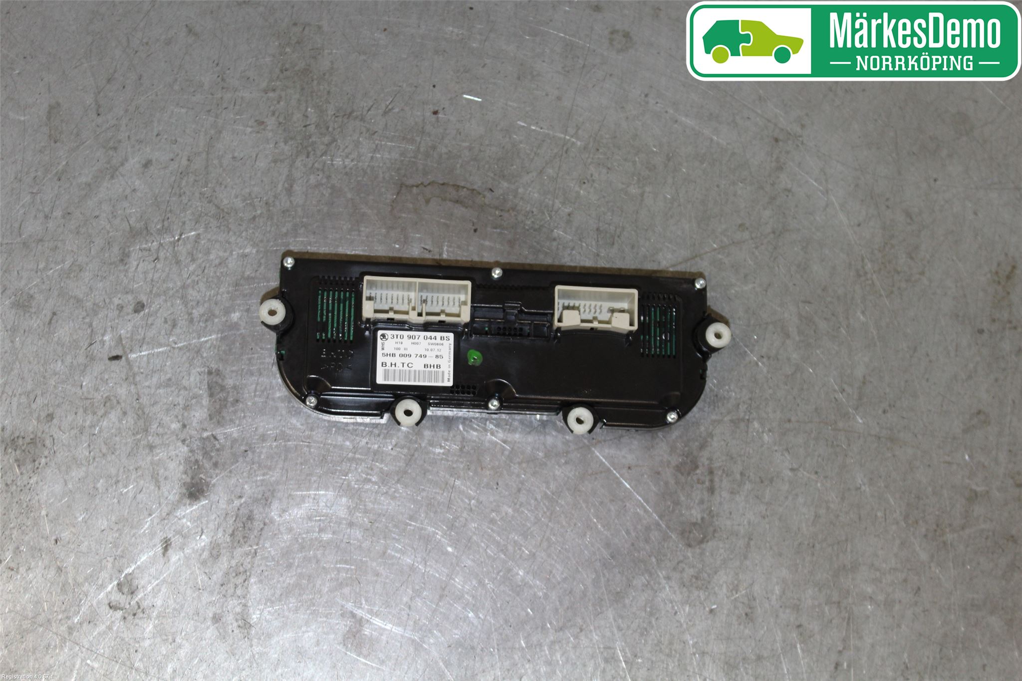 Skoda OCTAVIA (1Z) 05-13 Värmereglage