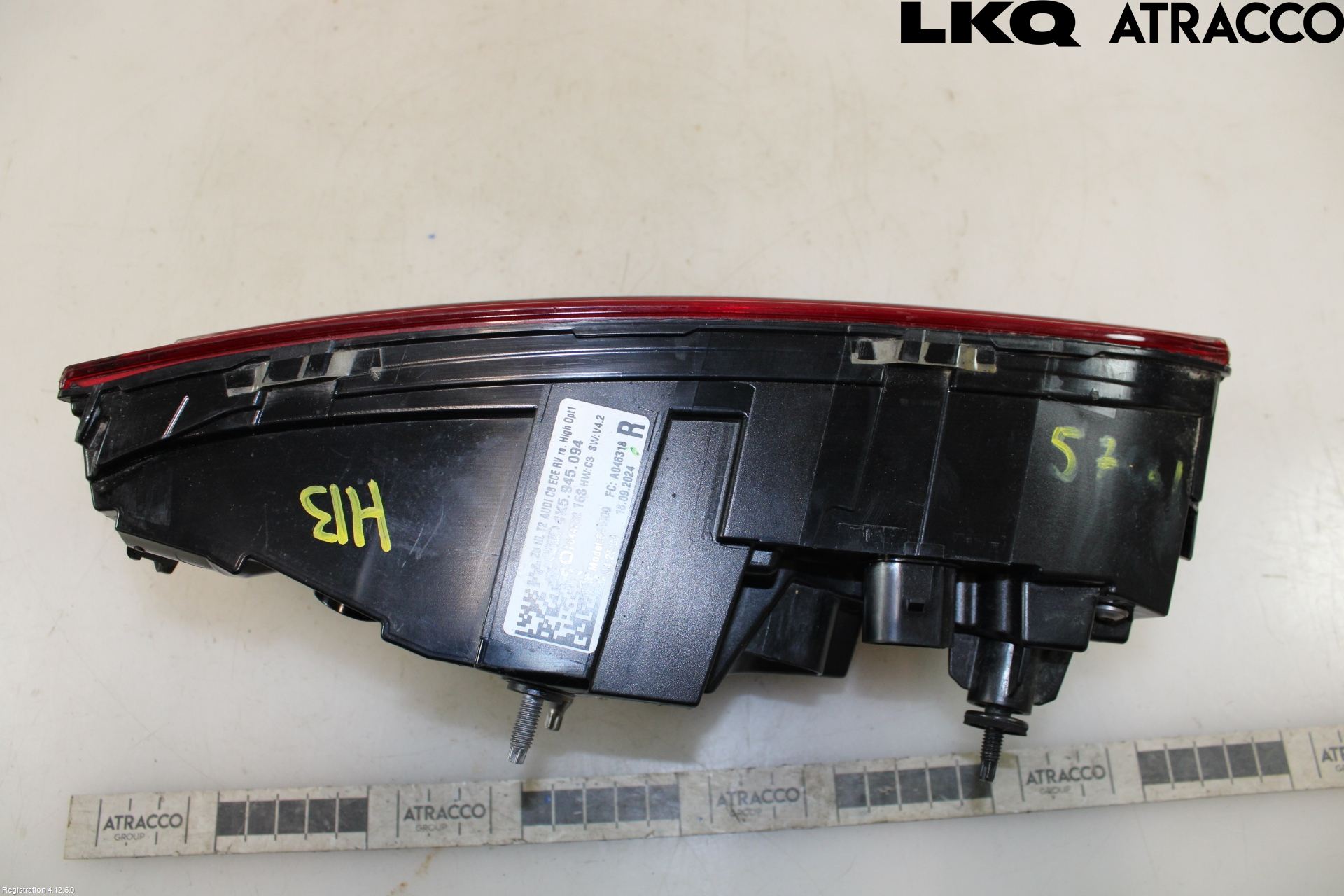 Audi A6 F2/C8 19- Bakljus Lucka Hö