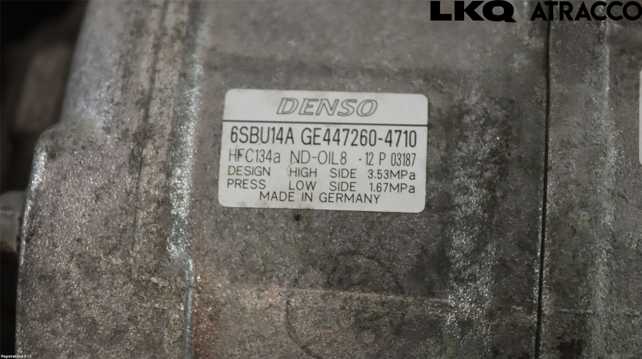 BMW 5 F10/F11/F18 09-17 Ac Kompressor