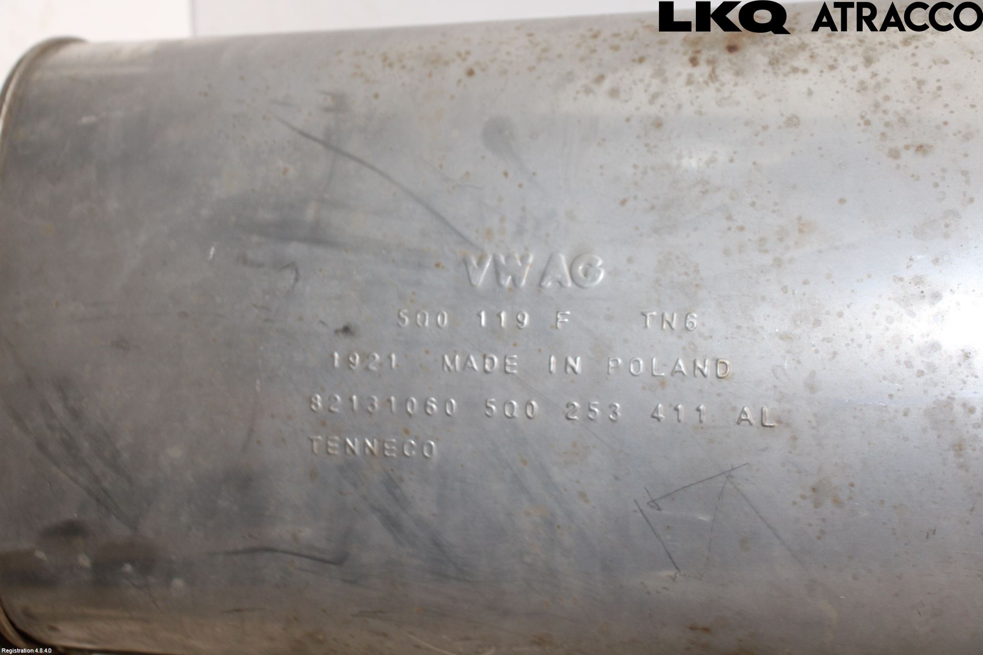 Seat LEON 20- Avgas Bakre Dämpare
