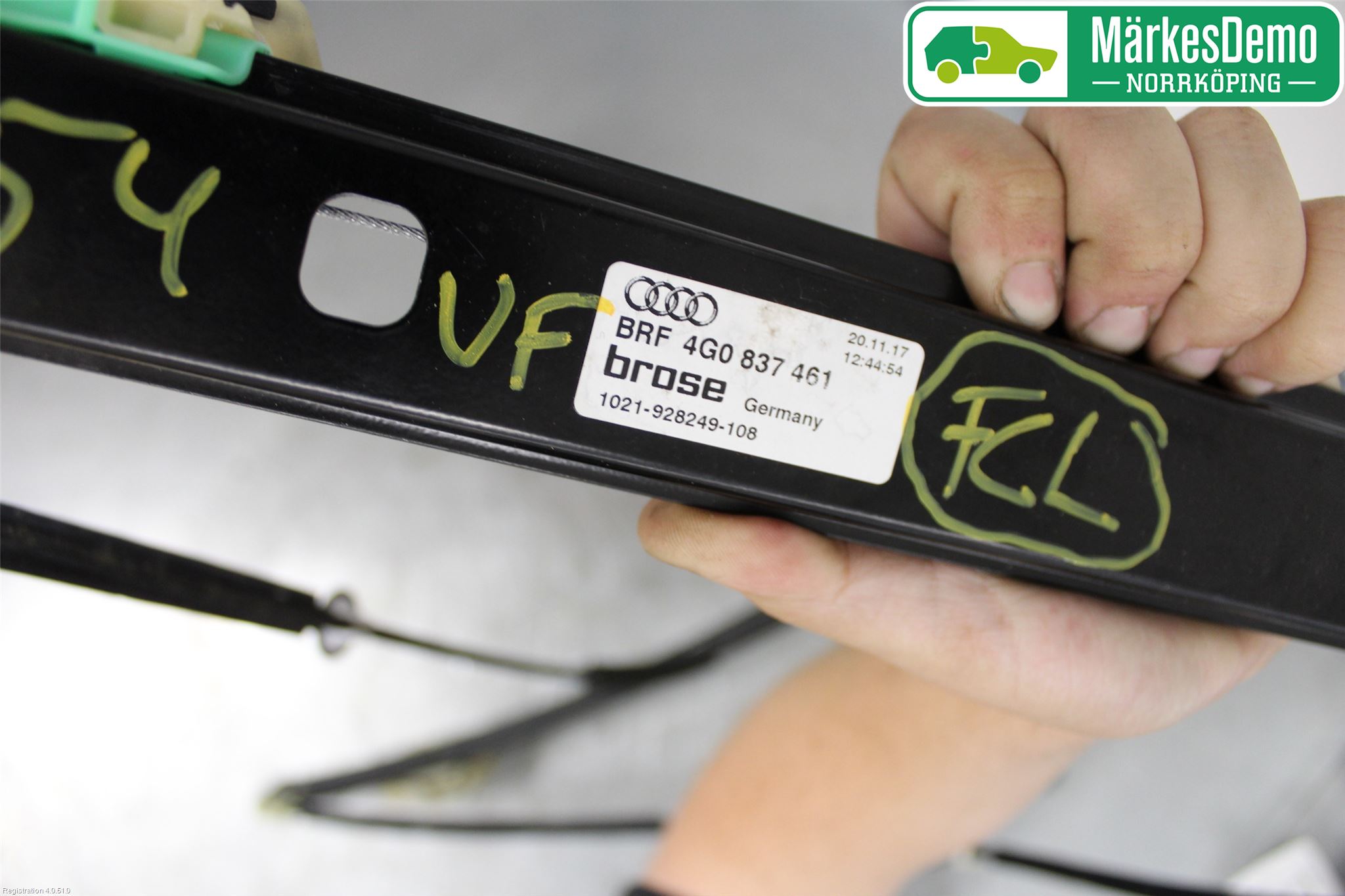 Audi A6/S6 4G 11-18 Fönsterhiss El Kompl