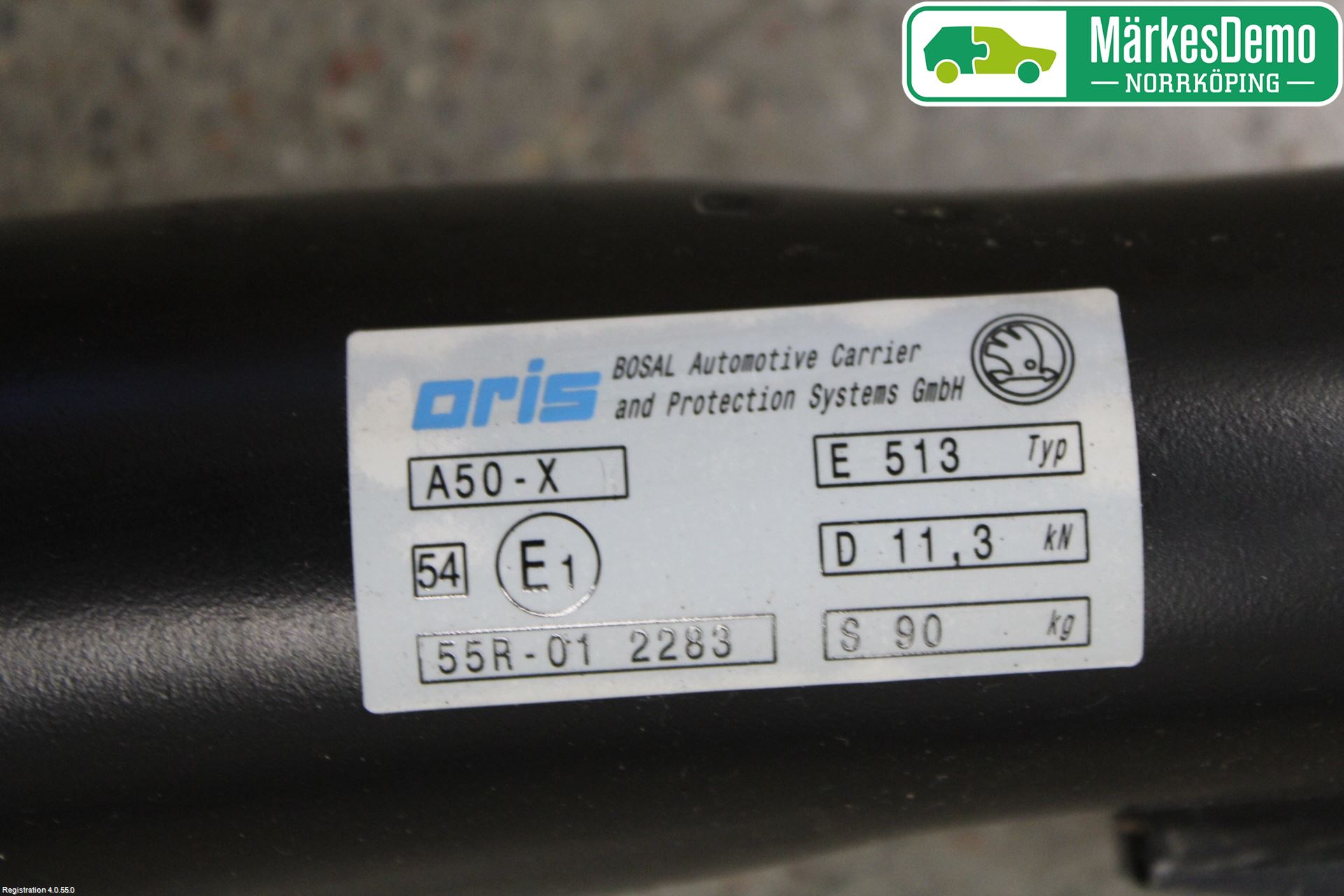 Skoda SUPERB 09-15 Dragkrok