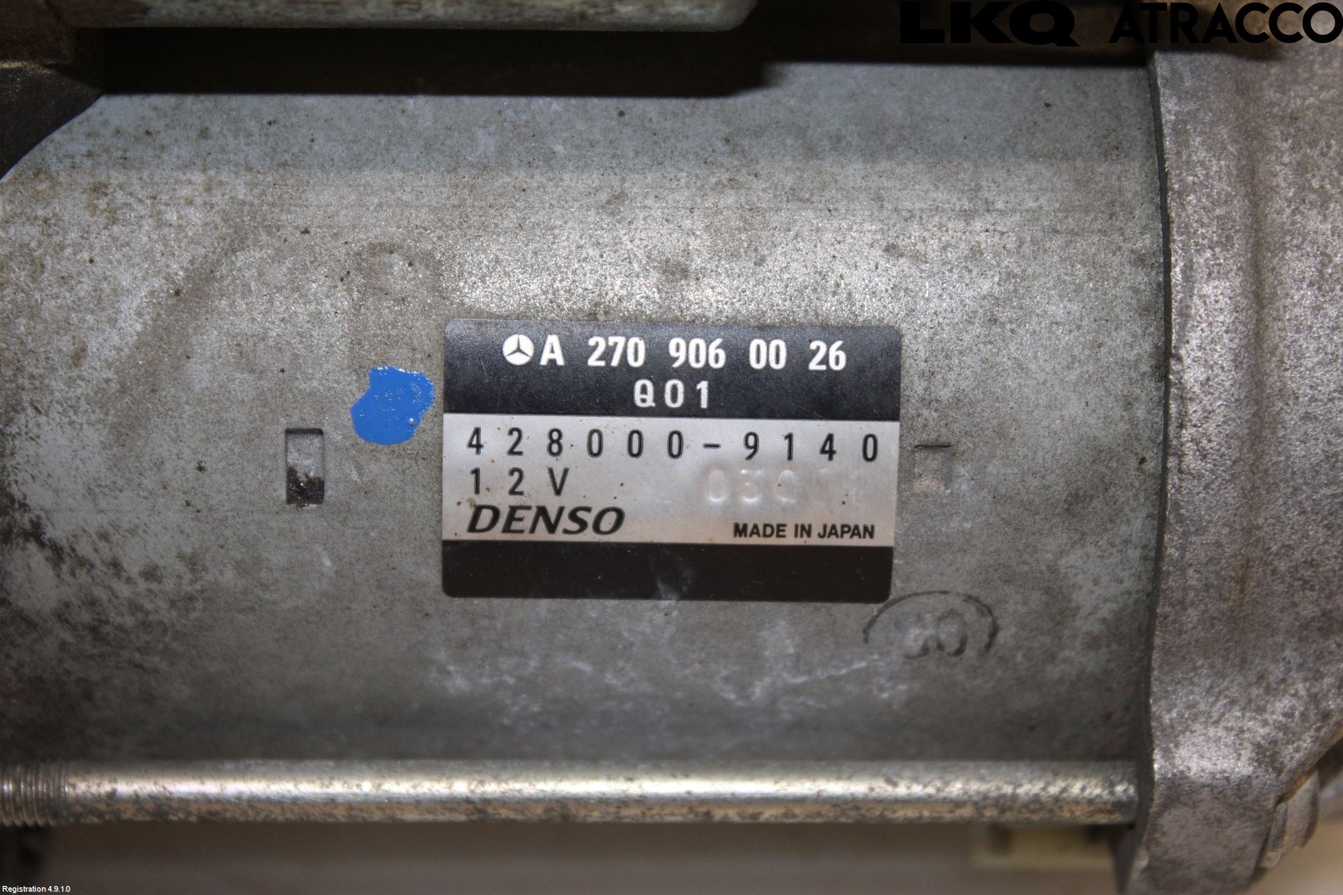 Mercedes-Benz MB CLA-KLASS (C117/X117) 13-19 Startmotor Diesel