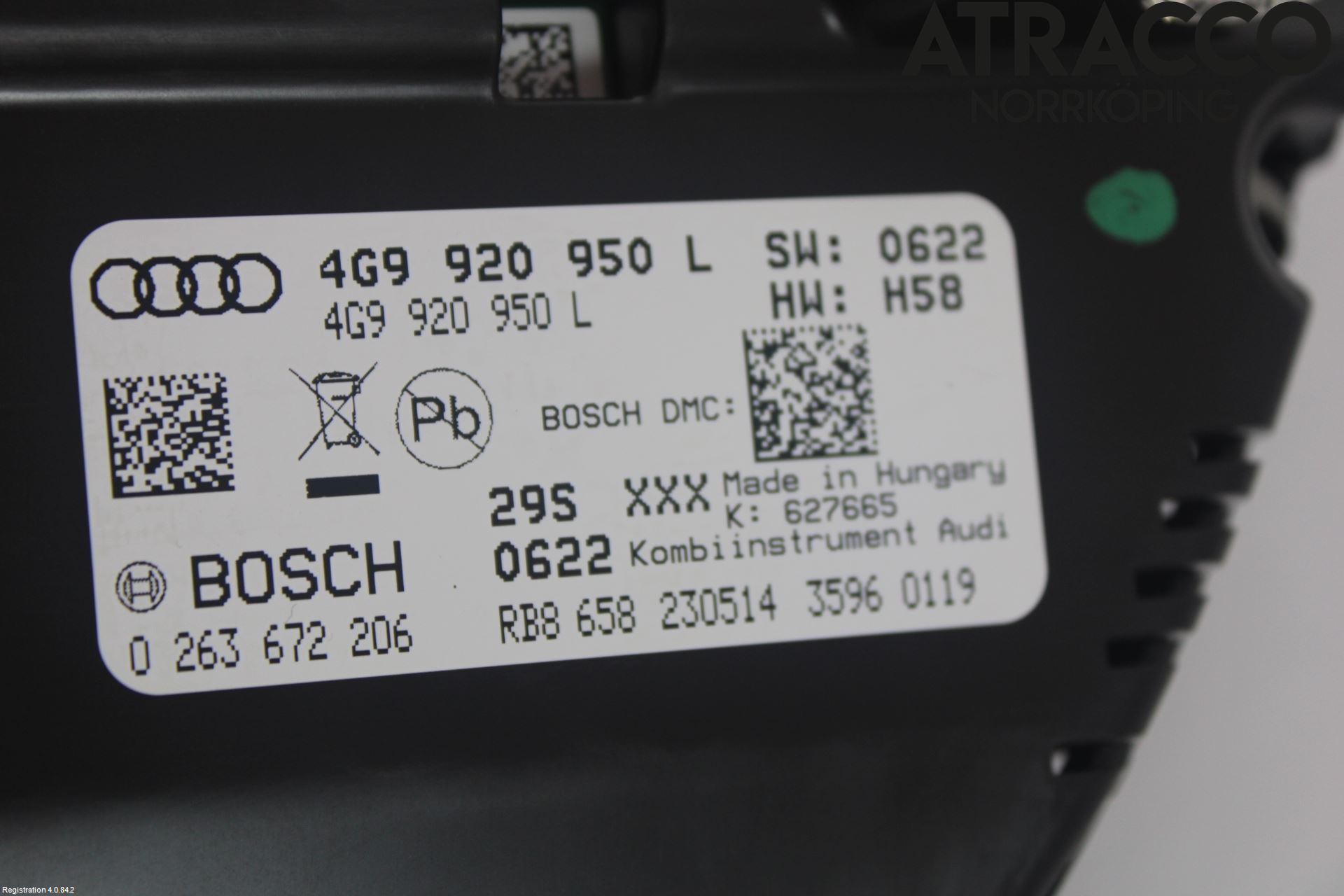 Audi A6 ALLROAD 12-18 Instrument Komb