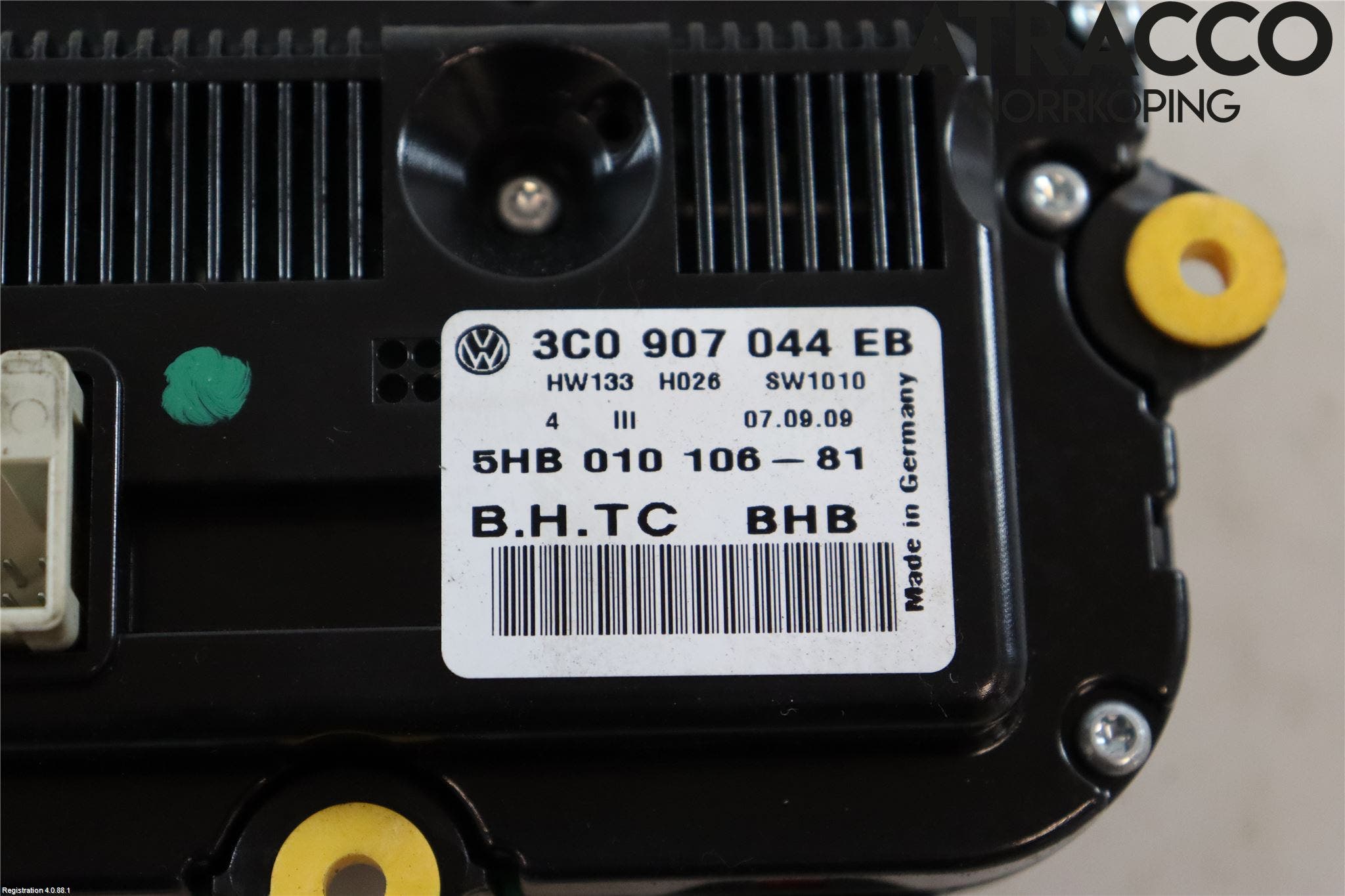 Volkswagen VW PASSAT 05-11 Värmereglage