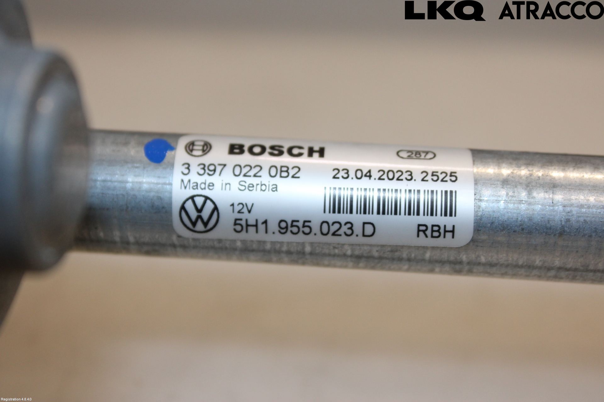 Volkswagen VW GOLF / E-GOLF VIII 20- Torkarmekanism Vindruta