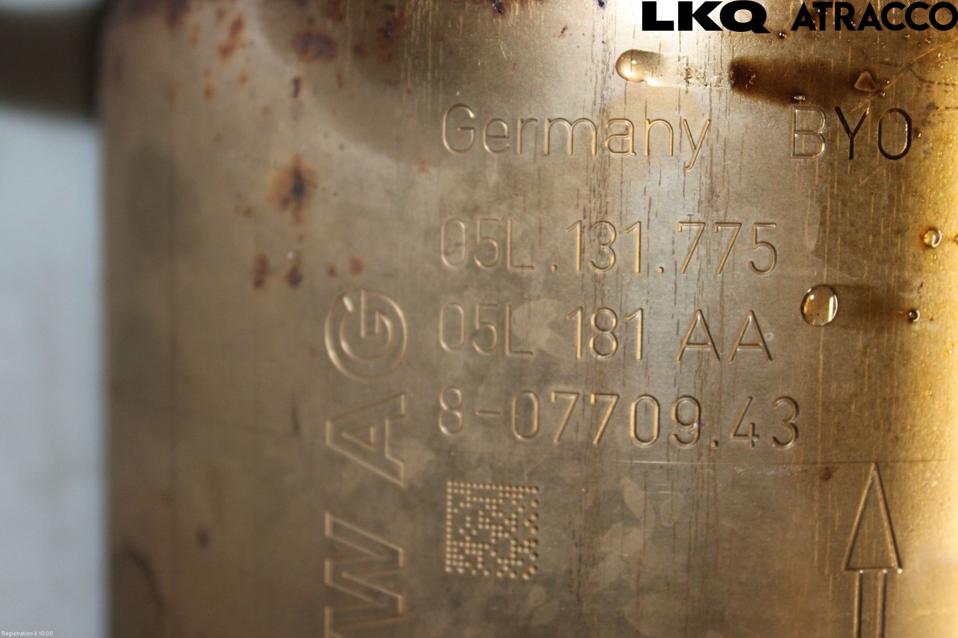 Audi A6 F2/C8 19- Avgas Partikelfilter