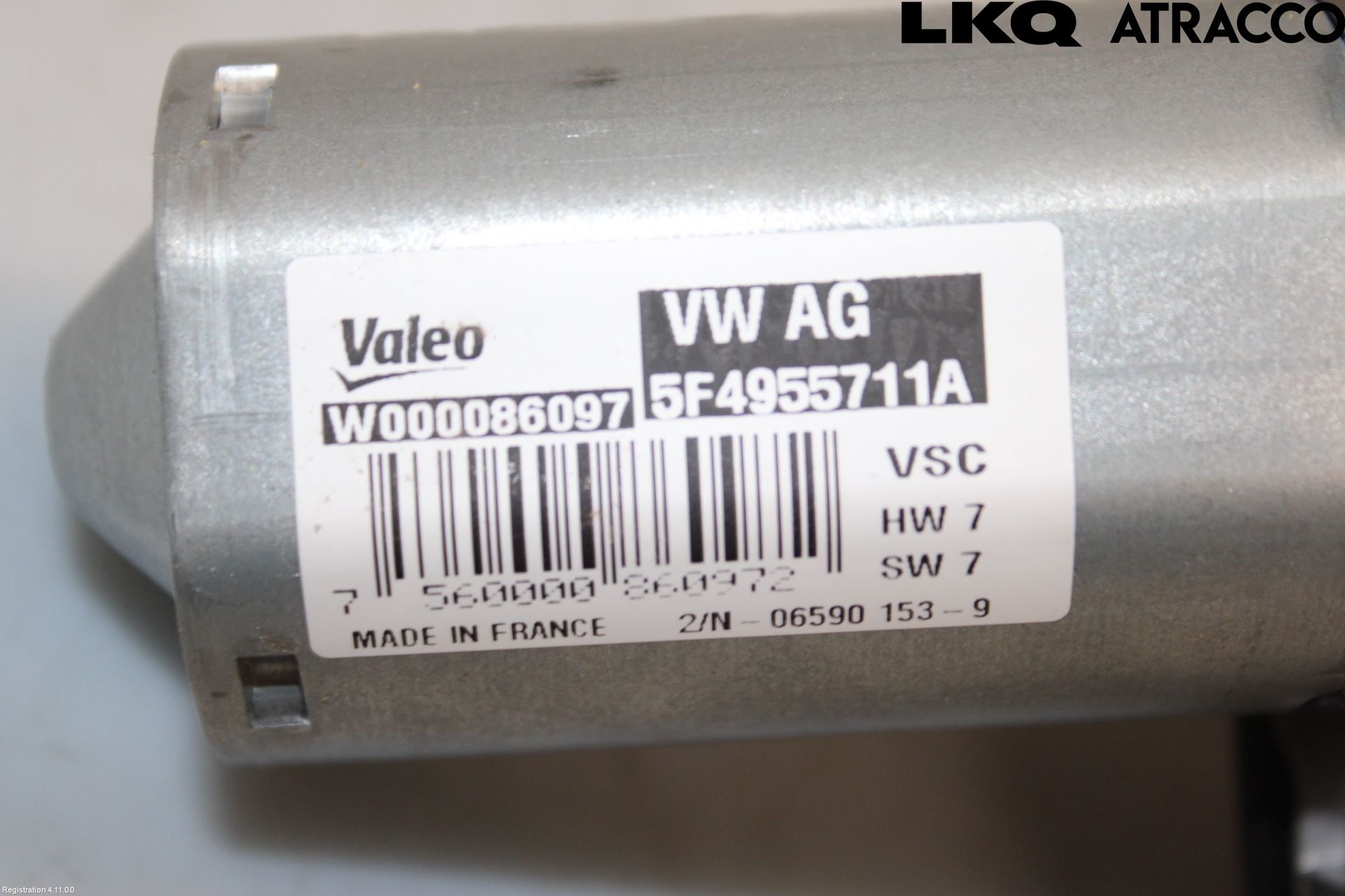 Skoda KODIAQ 17-24 Torkarmotor Baklucka