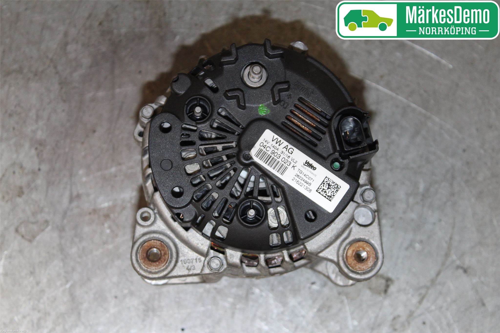 Volkswagen VW GOLF / E-GOLF VII 13-20 Generator