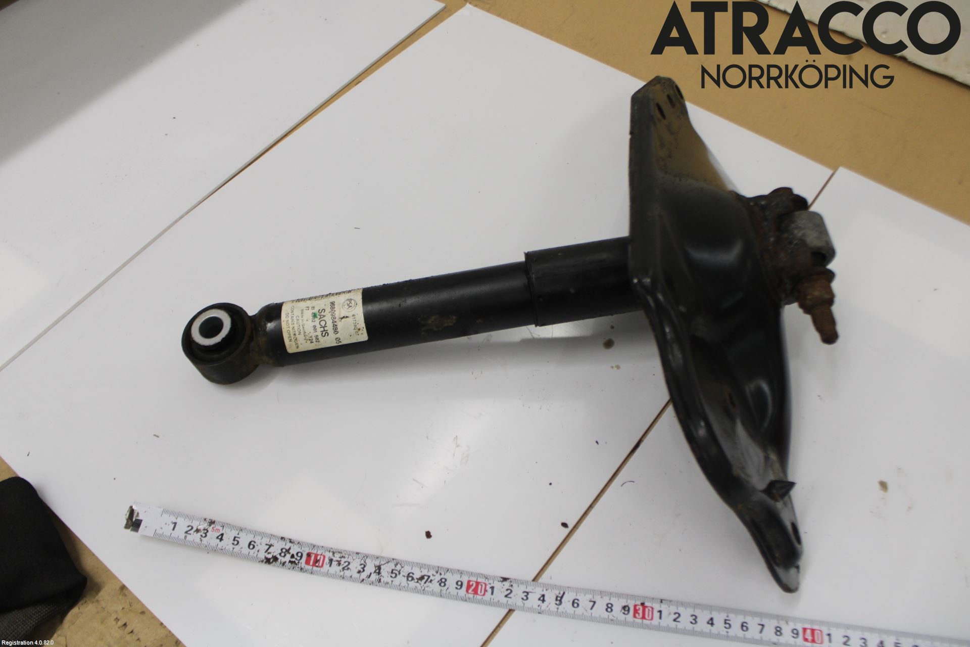 Peugeot PARTNER 16-18 Stötdämpare Bak