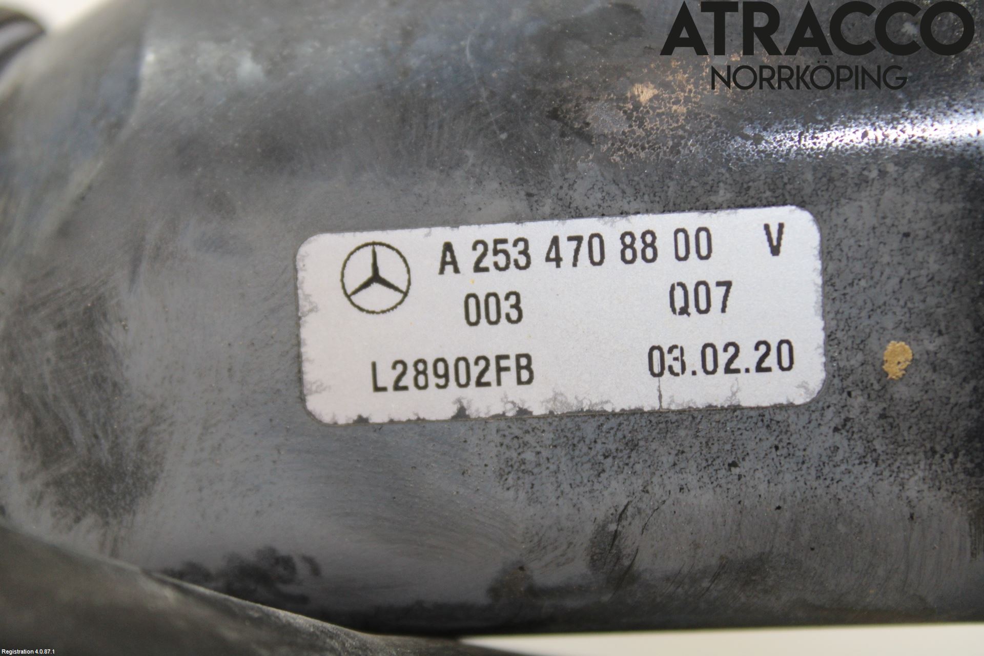 Mercedes-Benz MB GLC-KLASS (X253/C253) 15-22 Bränslepåfyllnrör-Slang