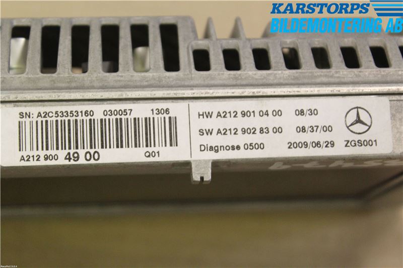 Mercedes-Benz MB E-KLASS (W212) 09-16 Multifunktionsdisplay