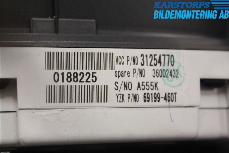 Volvo S40 08-12 Instrument Komb