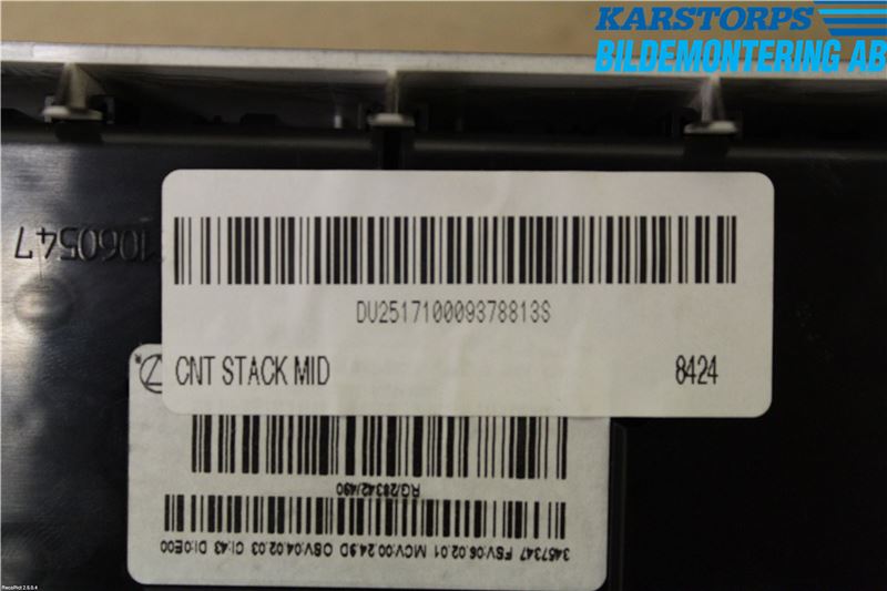 Mini COUPE R56 05-14 Ac Styrenhet Ac Manöveren