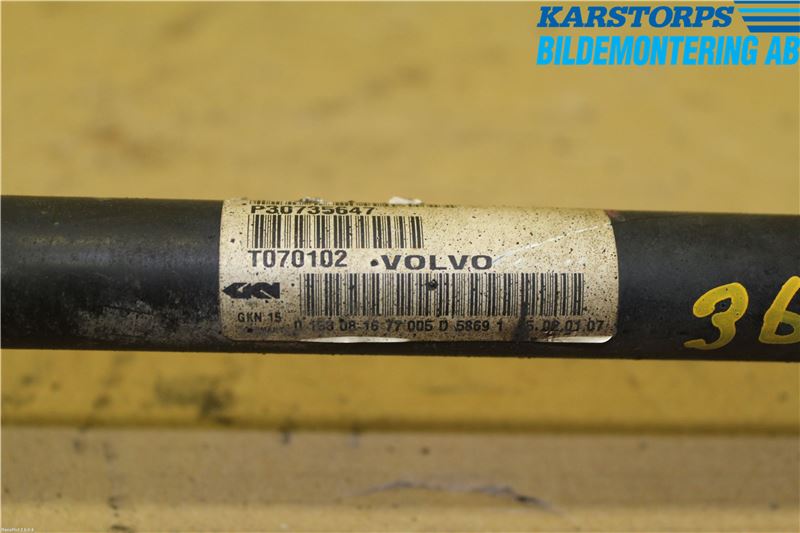 Volvo XC70 05-07 Drivaxel Bak Höger