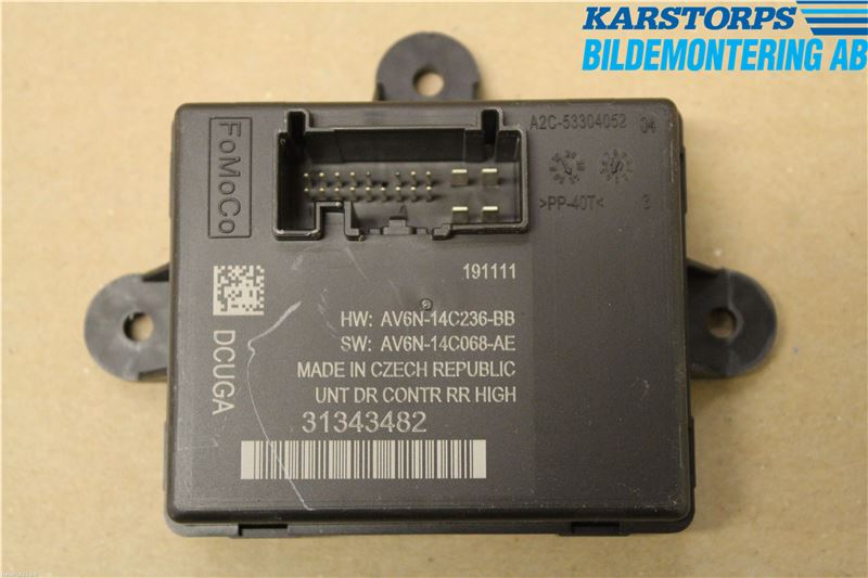 Volvo V60 11-13 Styrenhet Dörr