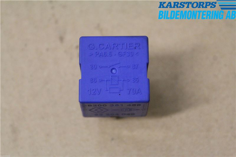 Renault MEGANE III 09-15 Relä Övrigt