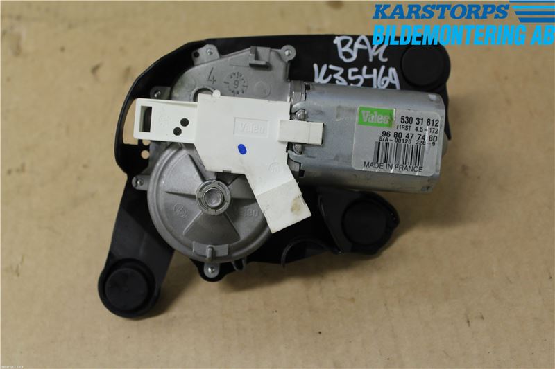 Peugeot 308 08-13 Torkarmotor Baklucka
