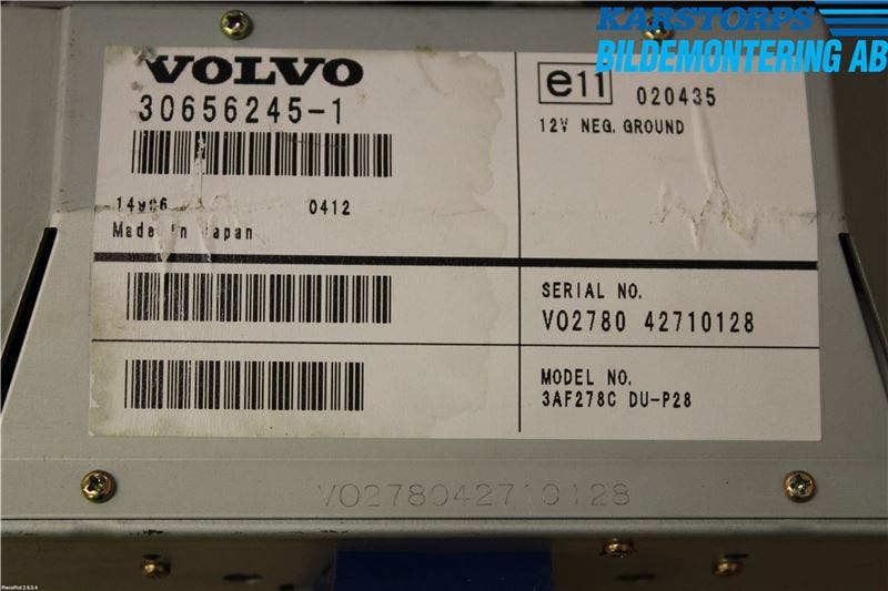Volvo XC90 03-06 Gps Navigator