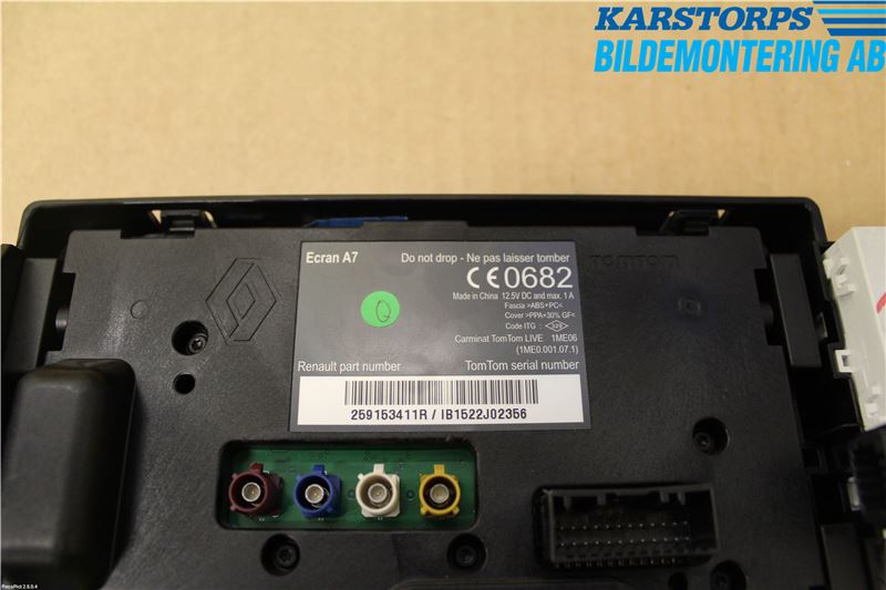 Renault MEGANE III 09-15 Gps Navigator