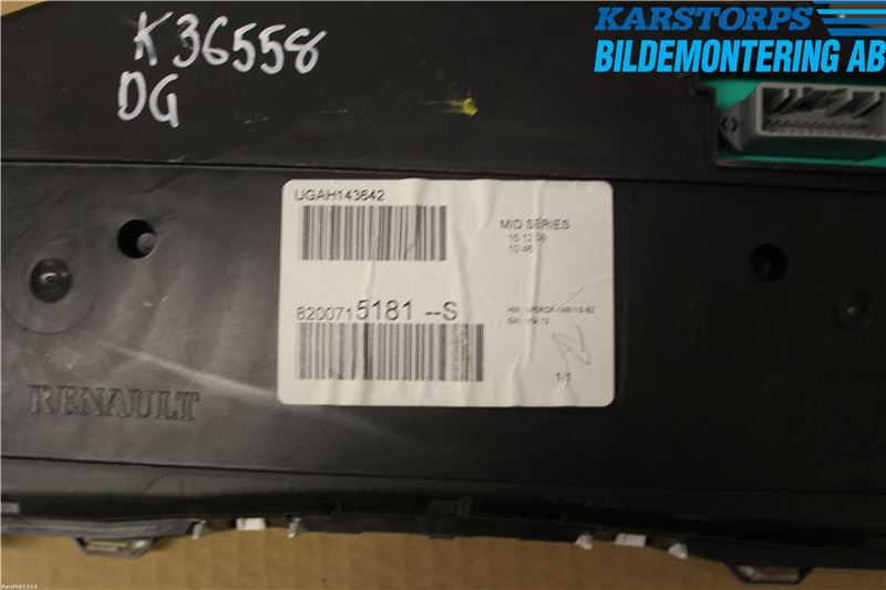 Renault CLIO III  06-09 Instrument Komb