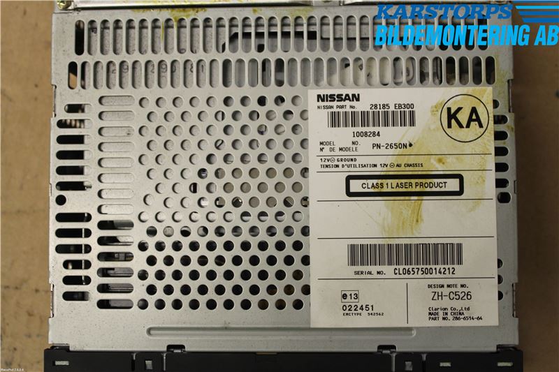 Nissan NAVARA 05-16 Cd Radio - Multimediapanel