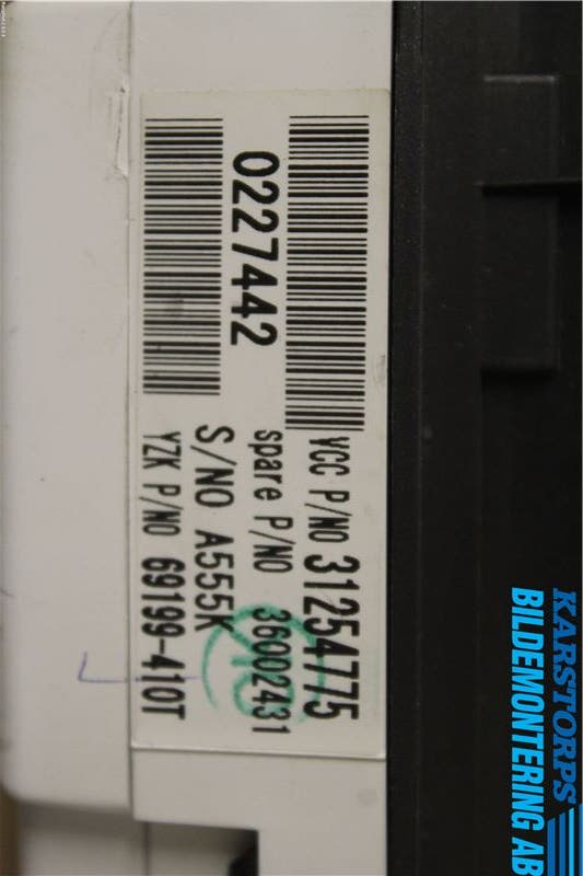 Volvo V50 08-12 Instrument Komb