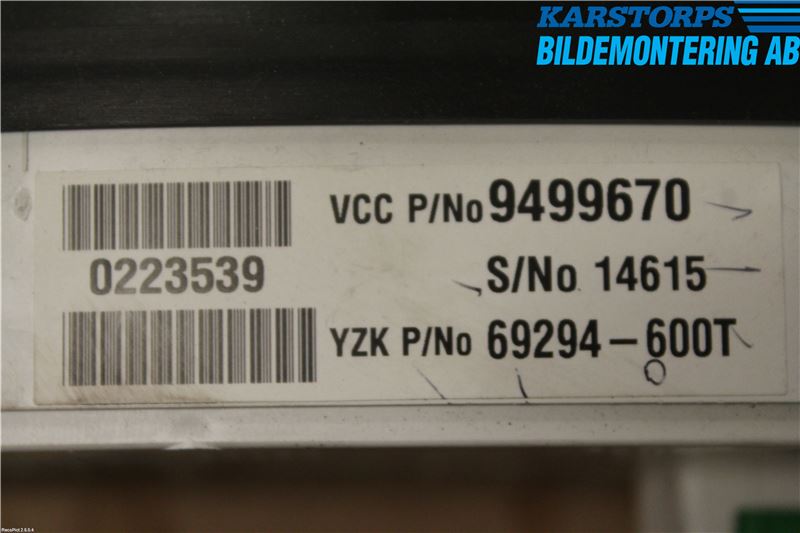 Volvo V70 00-04 Instrument Komb