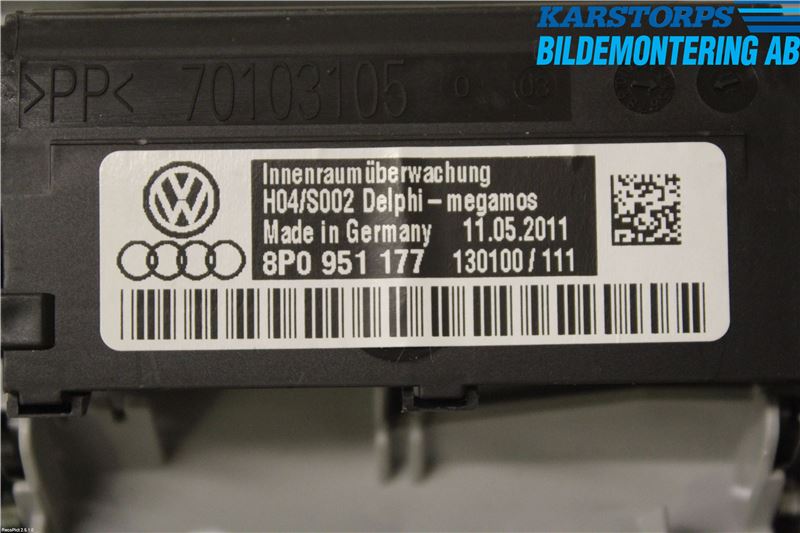 Audi A3/S3 05-13 Innerbelysning