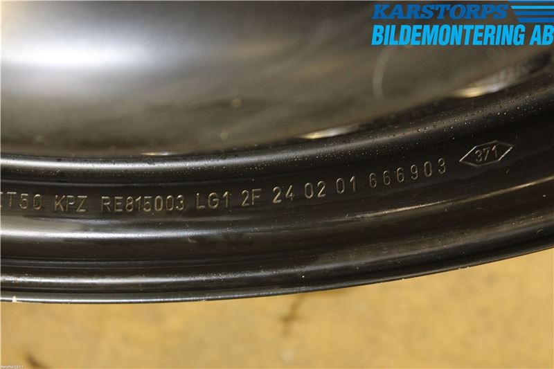 Renault LAGUNA I  94-00 Fälg Plåt