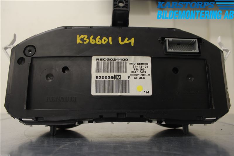 Renault MÉGANE II  03-05 Instrument Komb