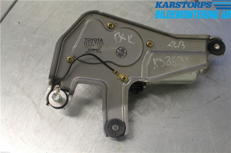 Toyota COROLLA VERSO 02-04 Torkarmotor Baklucka