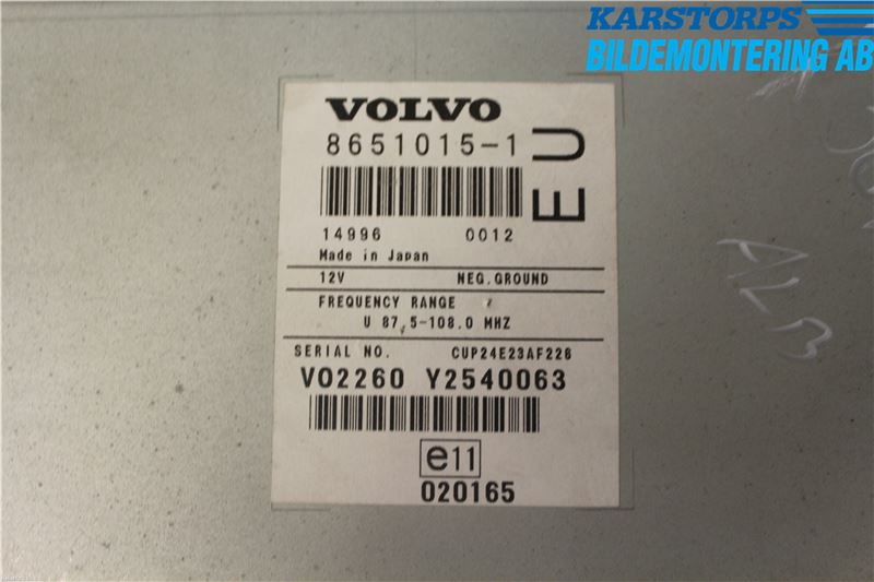 Volvo S60 01-04 Gps Navigator