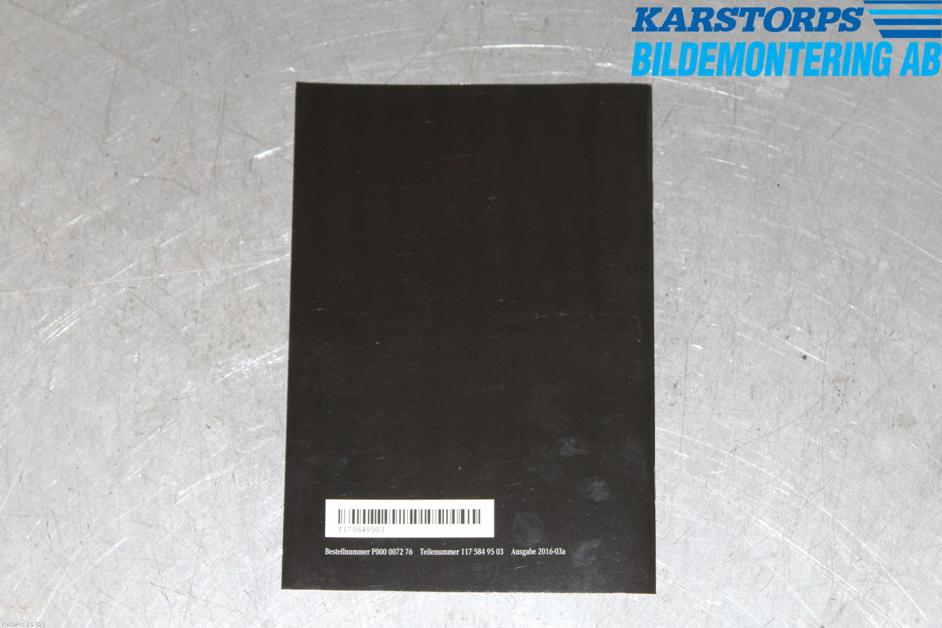 Mercedes-Benz MB CLA-KLASS (C117/X117) 13-19 Instruktionsbok