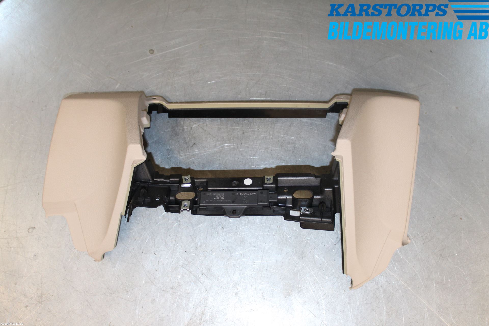 BMW 7 F01/02/03/04 09-15 Instrumentkonsoll Mitt